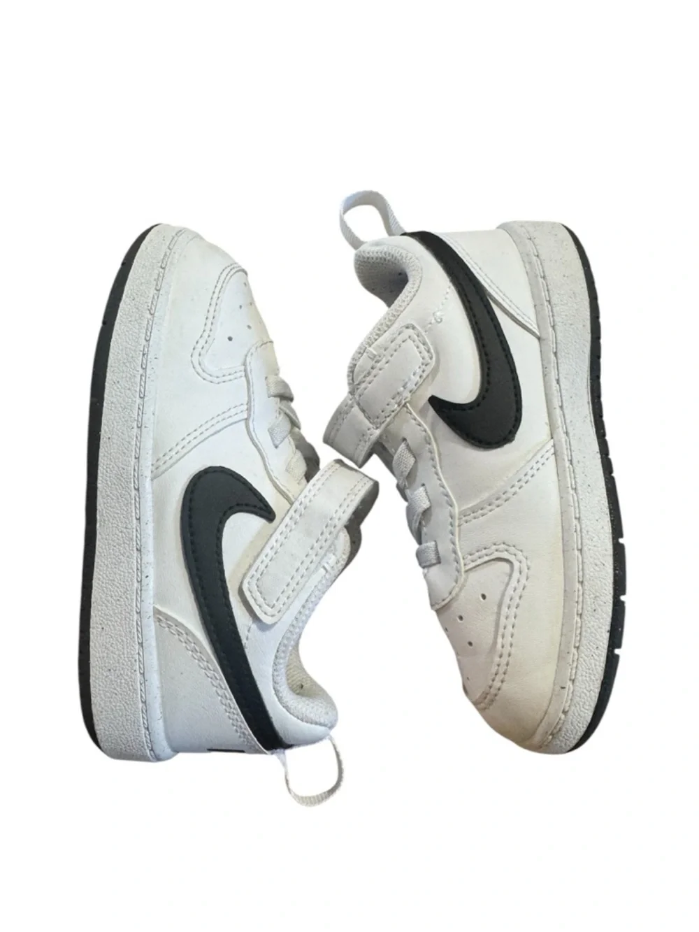 Nike Air Force 1 Toddler & Nike Court Toddler sneakers white bundle Sz 8C